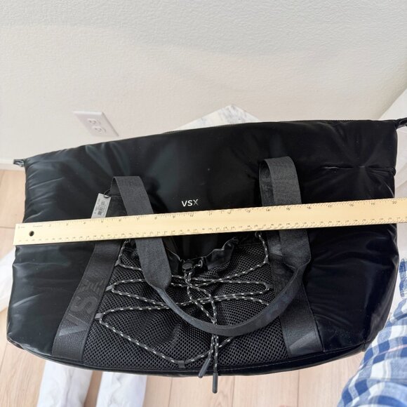 ⭐ Victoria's Secret VSX Sport Duffle Gym Bag in Black Shark - Picture 15 of 15